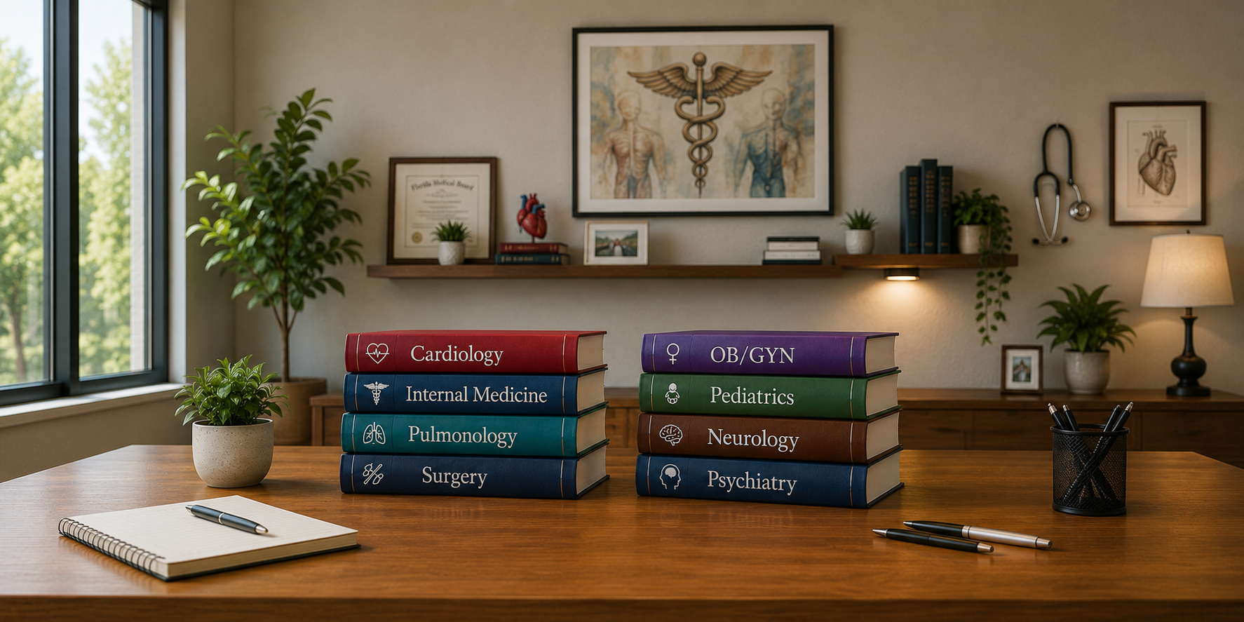 Shelf Exam tutoring books